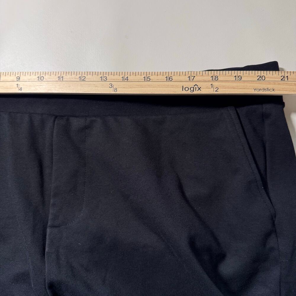 Studio by TORRID Pull On Relaxed Taper Pant Black Office Casual Basic size 3S - Picture 3 of 7